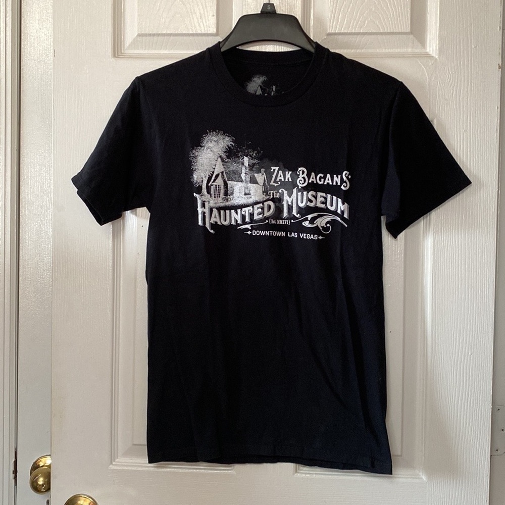 Zak Bagans' The Haunted Museum Black Logo Unisex T-Shirt Shirt